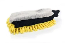 3 in 1 car wash washing microfiber chenille mitt cleaning glove us seller