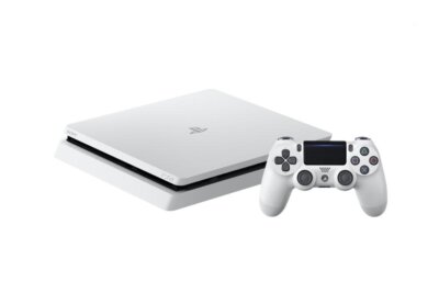 PS4 - Konsole Slim 500GB #weiß + Original Controller sehr guter Zustand