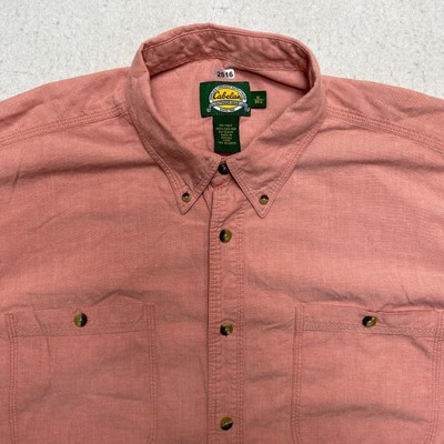 Carhartt Shirt Men's XL Salom Short Sleeve Collared Button Down Loose Fit