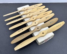 6 Top Flite Power Prop 11-7 3/4 Super M Maple 1 Woodcraft RC Propellers