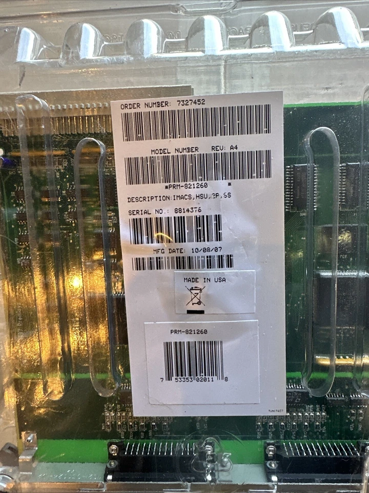 Motorola DSPREM821260 NETWORK PRODUCT CHANNEL BANK 2 PORT V 35 CARD PRM-821260 - Image 2 of 4