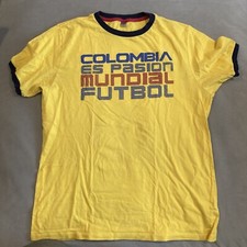 Federacion Colombia de Futbol - T Shirt - Colombian Soccer - WKD - Size Large