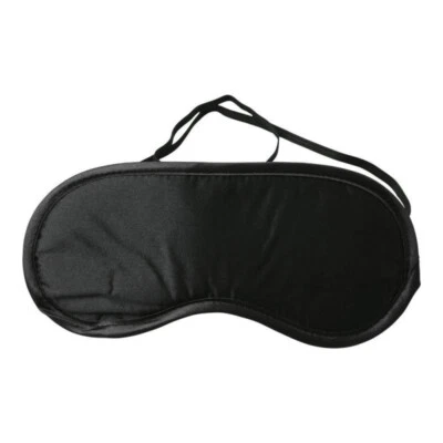 CHEZ-LAURETTE Masque Bandeau pour les Yeux BDSM – Satin Doux – Accessoire Soumission