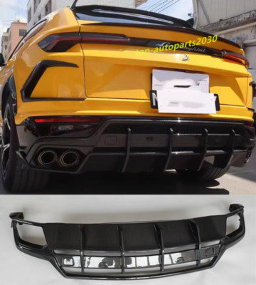 For Lamborghini Urus TOP style Carbon Fiber Rear Bumper Lip Diffuser Splitter