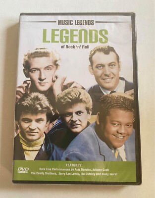 Music Legends Of Rock  n  Roll DVD (Johnny Cash, Jerry Lee Lewis, Fats Domino)