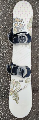 RARE VTG 2009 148cm Salomon Radiant Womens Snowboard Only no