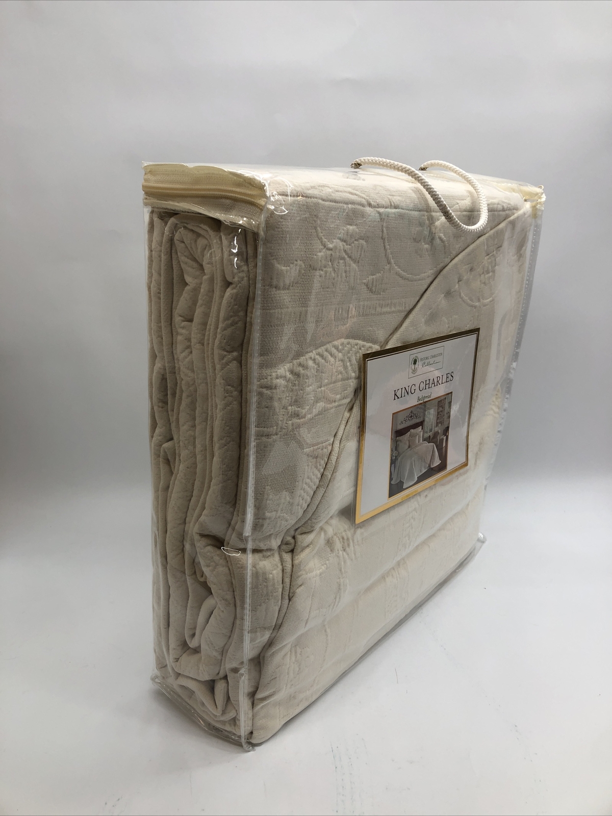 King Charles Matelasse Bedspread Ivory Historic Charleston Collection KIng eBay