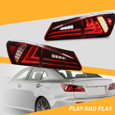 VLAND LED Tail lights For Lexus IS250 IS350 2006-2012 IS 220d and ISF Model