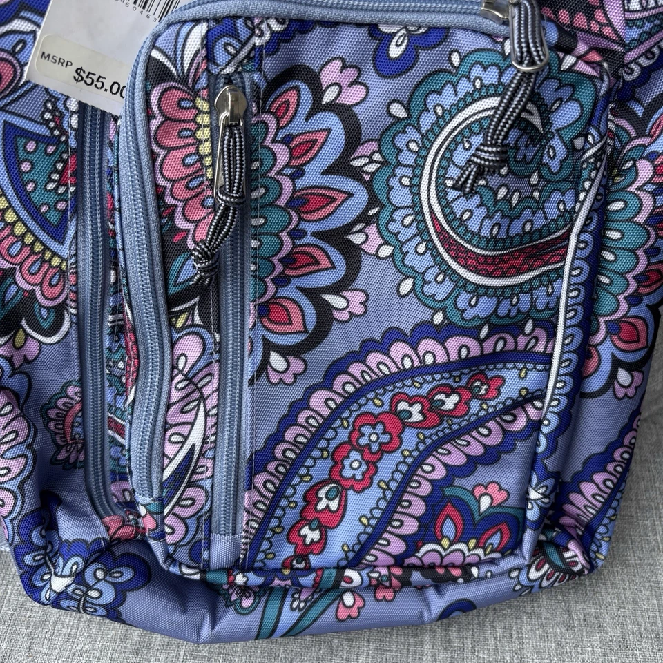 Mochila Vera Bradley Lighten Up Sling Kona Paisley 24790 NUEVA Foto 3 de 4