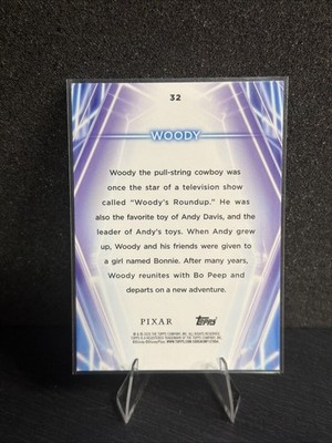 2026 Topps Disney Neon - Woody (Toy Story) #32 Diamante | eBay
