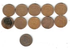 LOT OF OLD PENNIES, INDIAN HEAD , WHEAT PENNIES,DATES UNCHECKED