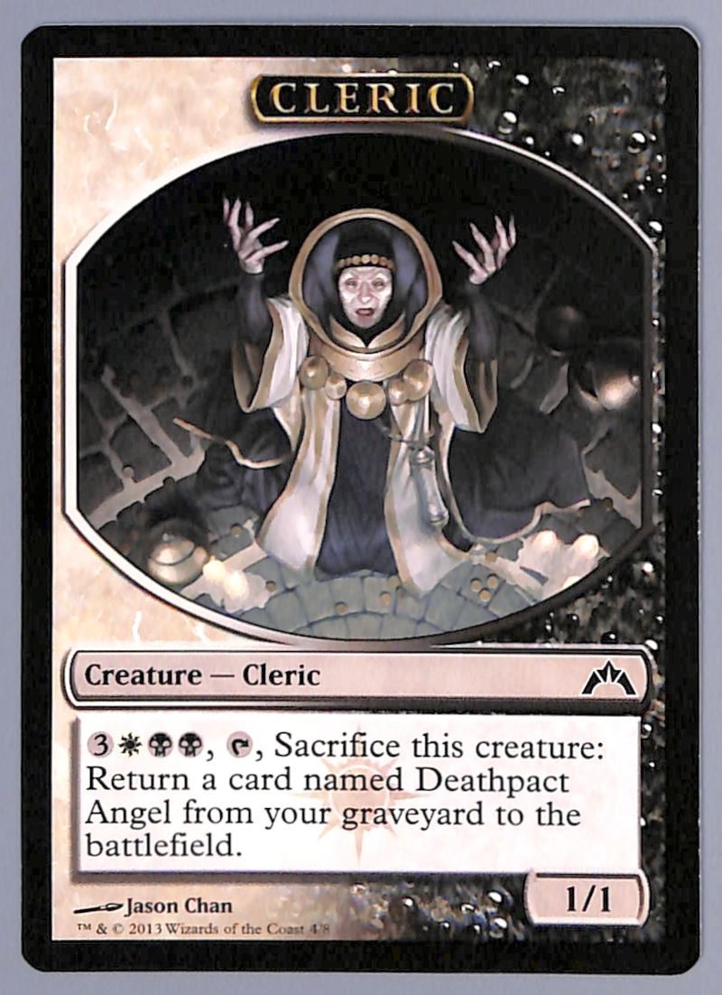 Cleric - Token - 4 - Gatecrash (GTC) MTG