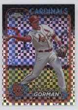 2024 Topps Chrome X-Fractor Nolan Gorman #97 6tw