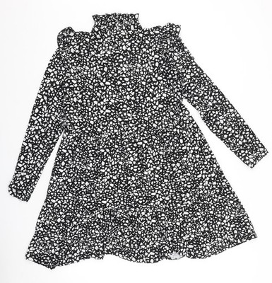 Getragenes A-Linien-Damenkleid UK-Größe 10