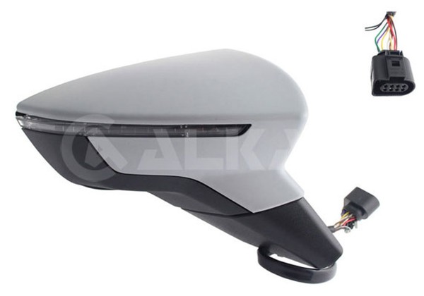 Alkar AußEnspiegel 6144811 Beheizbar Konvex FüR Seat Ibiza 5 KJ1 KJG Arona KJ7-image