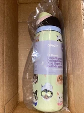 Owala FreeSip Cat Collage 32 oz stainless steel water bottle catwala cats UO