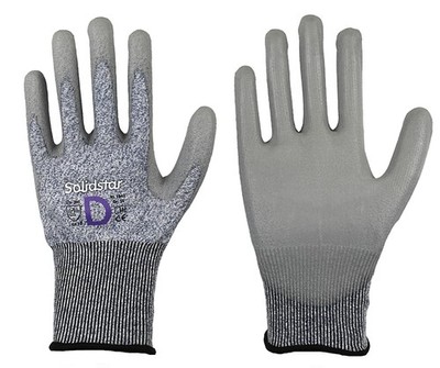 Vorteilspack Solidstar  Cut Schnittschutzhandschuh Level D mit PU-Beschichtung