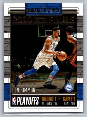 2018-19 Hoops #3 Ben Simmons Road to the Finals #/2018