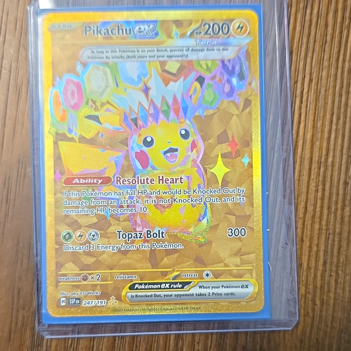 Pikachu Ex 247/191 Sv08: Surging Sparks for sale | eBay