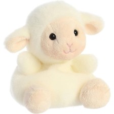 Aurora Palm Pals Woolly Lamb 5-Inch Stuffed Animal Plush