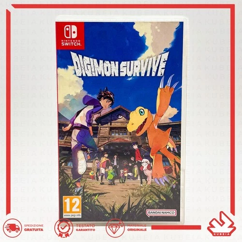 DIGIMON SURVIVE BANDAI NAMCO - ITALIAN EUR - RPG - NINTENDO SWITCH PAL AGUMON