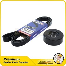 Serpentine Belt Idler Pulley Set For Chevrolet Silverado 3500 Classic Gmc Sierra