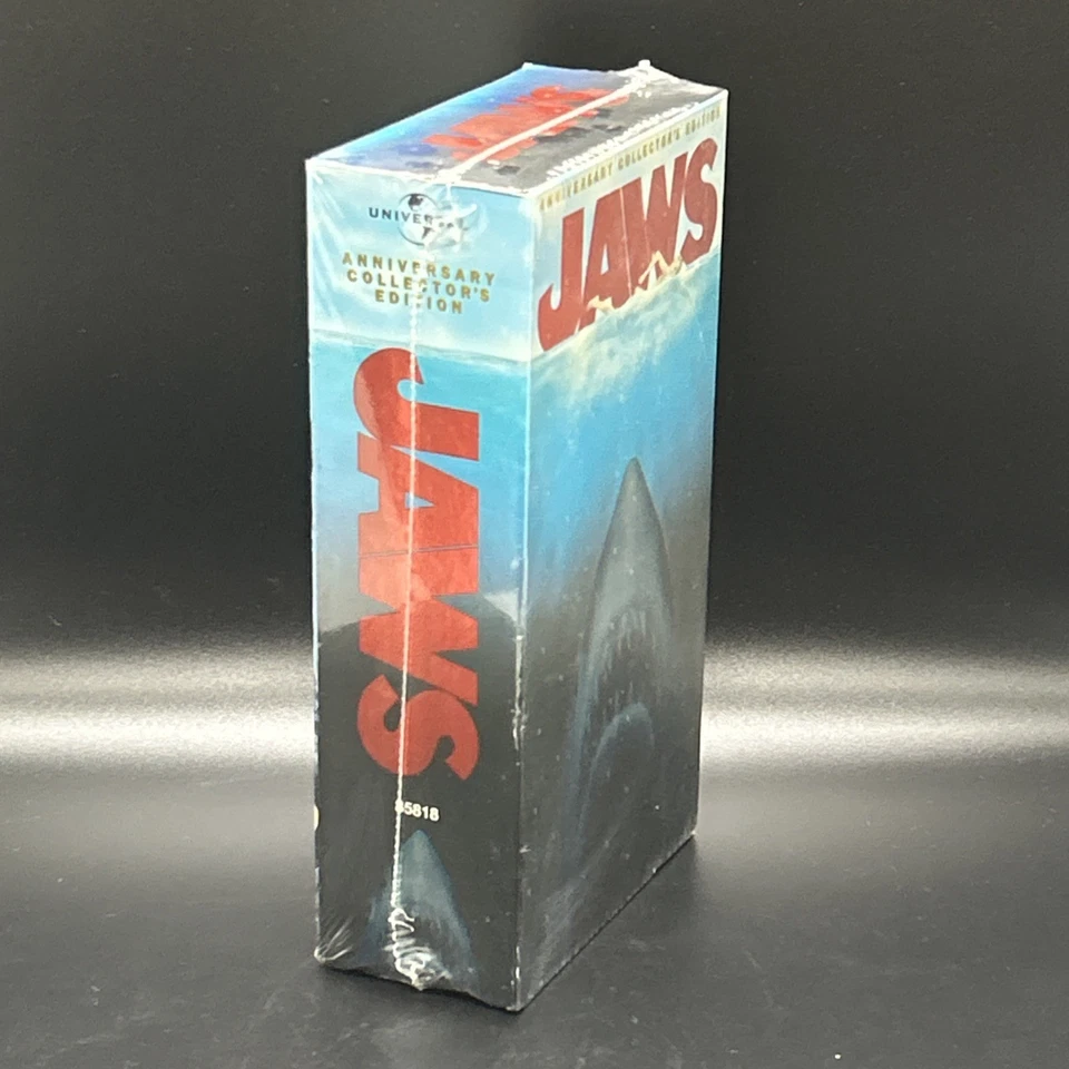 Jaws (VHS, 2000) Anniversary Collector’s Edition Two Tape Set New & Sealed - Image 3 of 4