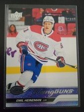 2023-24 Upper Deck #720 Emil Heineman YG RC
