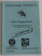 Der Guppybrief - Internationale Informationen...