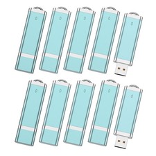 Kootion 10pcs USB 2.0 16GB Flash Drives Memory Stick Thumb Drive External Drive