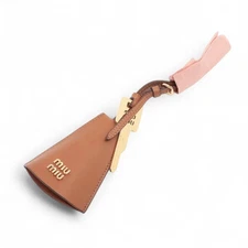 Miu Miu 5TL514 Charm GP & Leather Brown