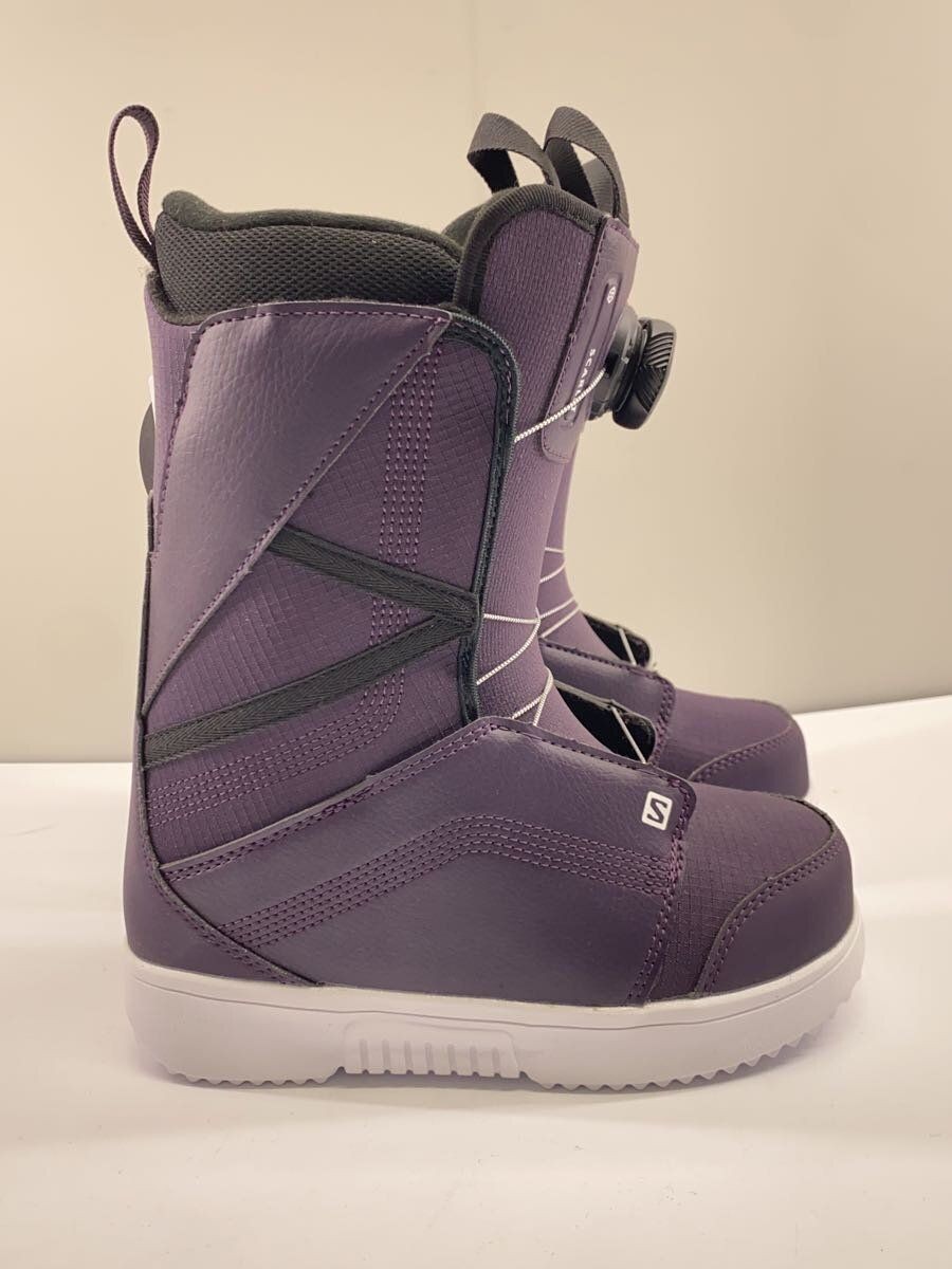 Scarponi da snowboard Salomon 414260 22 cm BOA viola usati