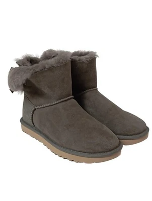 UGG Botas de nieve Mujeres Botas Talla EU 37 gris claro look casual - Imagen 1 de 4
