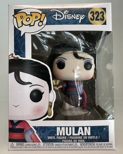 Funko Pop Vinyl Figure Mulan from Disney's Mulan Matchmaker #323 NEW 148-5