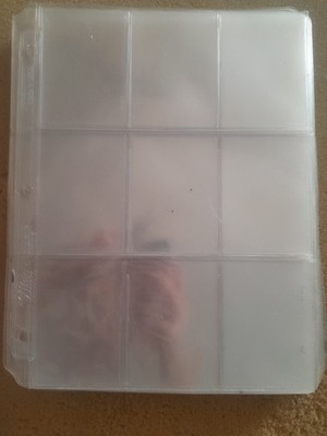 Ultra Pro 9 Pocket Pages Pokemon MTG Sammelkarte gebraucht 