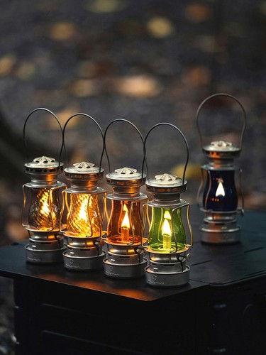 Vintage Oil Lantern, Waterproof Fuel Lantern with Carry Handle, for Outdoor C... - Picture 8 of 9