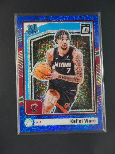 Kel'el Ware RC 2024-25 Donruss Optic Rated Rookie Blue Sparkle 038/180 [3hk