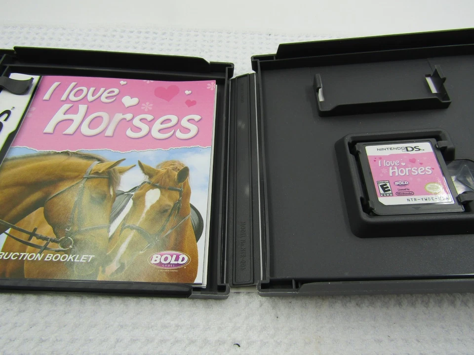 I Love Horses for Nintendo DS 2009 in Original Case with Manual by Bold Toys - Image 2 of 3