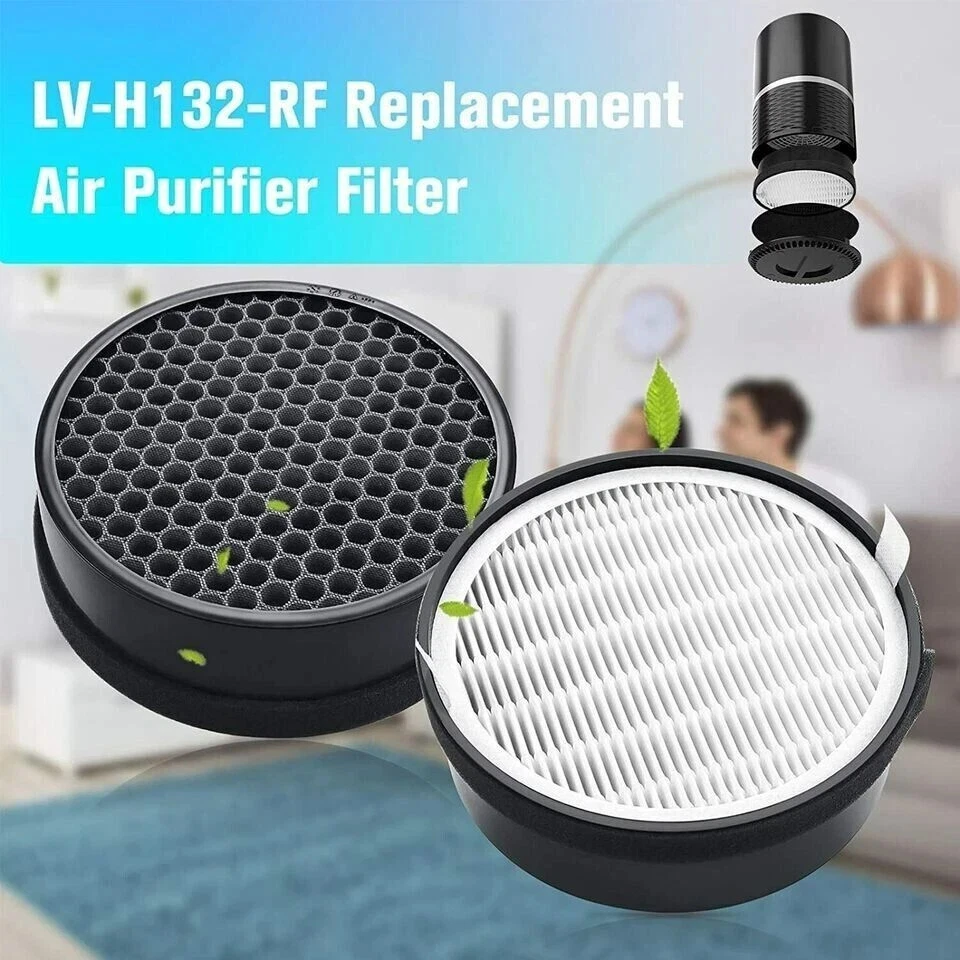 HEPA 替换过滤器 适用于 CZAPH132、Holmes HAP600B-TU 和 Levoit LV-H132 8pk — 第 3/4 张图片