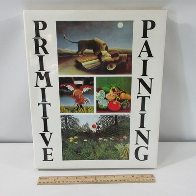 Primitive Naive Paintings Huge Art Book Prints Catalog Color Plates Self Taught
