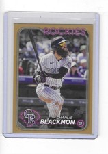 2024 Topps Series 2 - Charlie Blackmon #431 Gold /2024