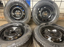 4 X 16" FORD TRANSIT 6 STUD NEW SHAPE (2023-25) WHEELS 235 65 16 MICHELINS