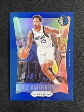 P.J. Washington Jr. 2023-24 Panini Prizm Deca Blue Base /149 #54