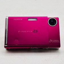 Fujifilm FinePix Z5fd 2006 Pink Digital Camera Compact Tested Vintage Japan