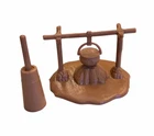 VTG Marx Toys Fort Apache Playset Replacement Campfire & Churn 1964  #8631