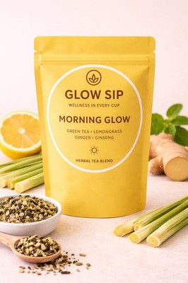 Tea Morning Glow Herbal Energizing Blend