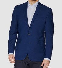Kenneth Cole Reaction Men's Blue Blazer Sports Coat Suit Jacket Size 40R