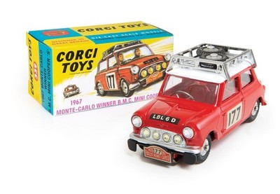 Corgi 339 / CD54321002 Retro Mini Cooper S Sieger Rallye Monte Carlo ´67 Neu OVP