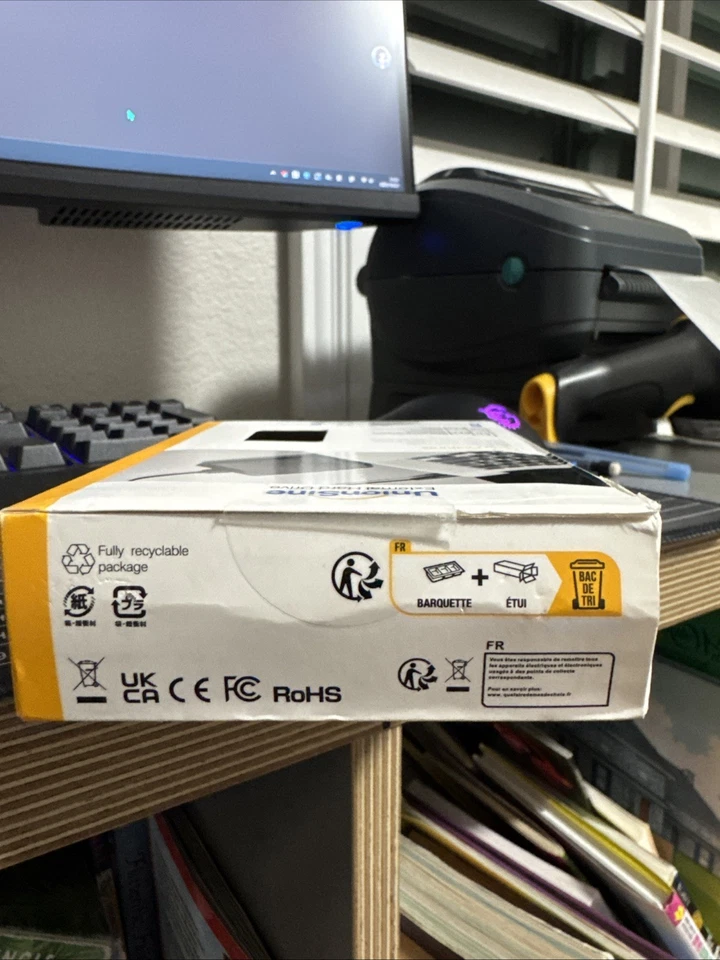 UnionSine 750GB 2.5" Ultra Slim Portable External Hard Drive HDD-USB 3.0 for PC, - Image 3 of 3