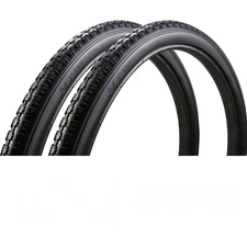 Wheelchair Rear Wheel Solid Tires (Pair) 24X1 3/8" PU Non Pneumatic Tires, Suita